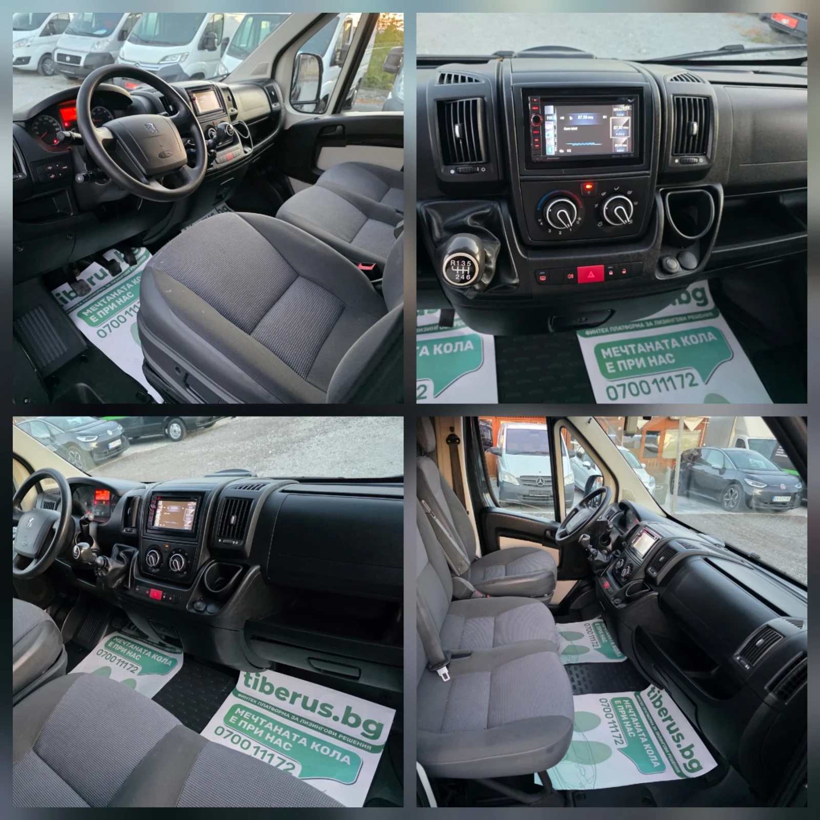 Peugeot Boxer 3.0 hdi 180ps Климатик Темпомат Камера, снимка 14 - Бусове и автобуси - 56135504