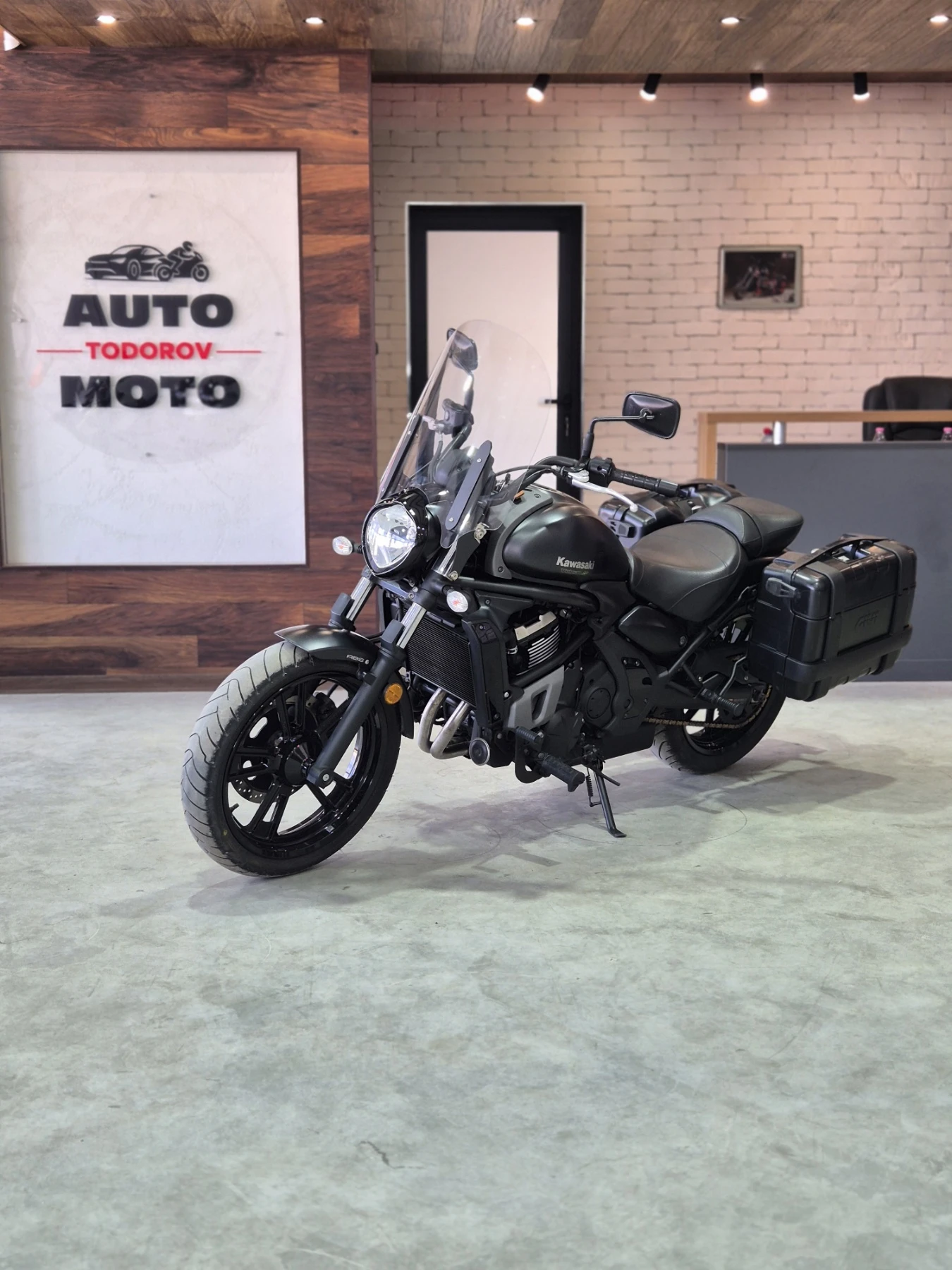 Kawasaki Vulcan 650 S АBS НОВ ВНОС ОТ ШВЕЙЦАРИЯ!!, снимка 3 - Мотоциклети и мототехника - 54728251