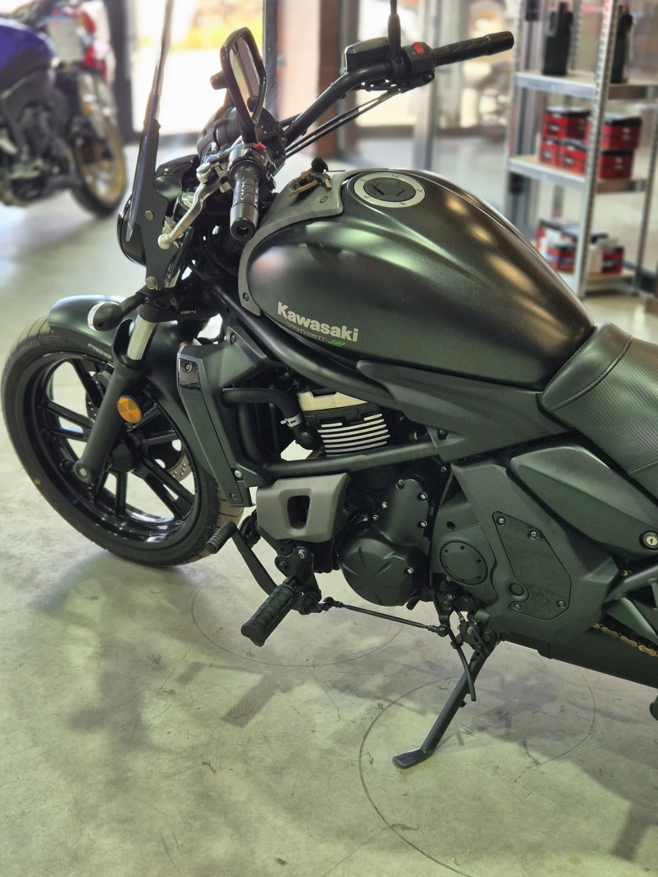Kawasaki Vulcan 650 S АBS НОВ ВНОС ОТ ШВЕЙЦАРИЯ!!, снимка 12 - Мотоциклети и мототехника - 54728251