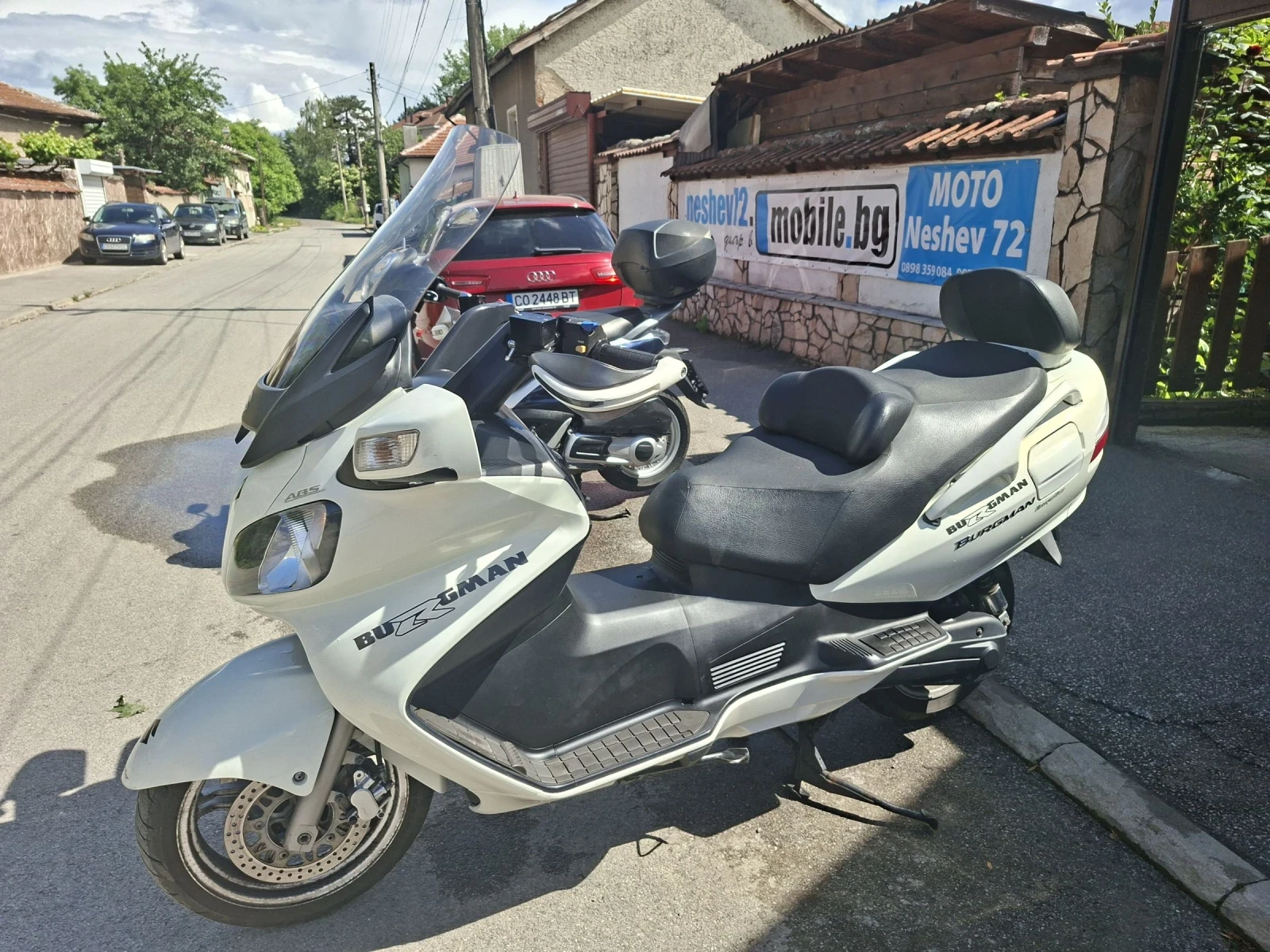 Suzuki Burgman 650ie ABS подгрев на ръкохватките и седалката, снимка 13 - Мотоциклети и мототехника - 54780377