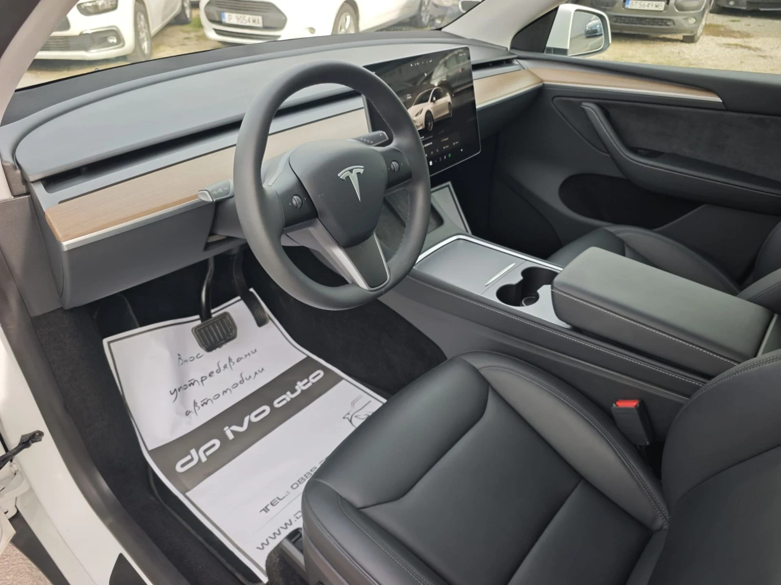 Tesla Model Y ЕВРОПЕЙСКА* RWD* КАТО НОВА* PREMIUM - изображение 9