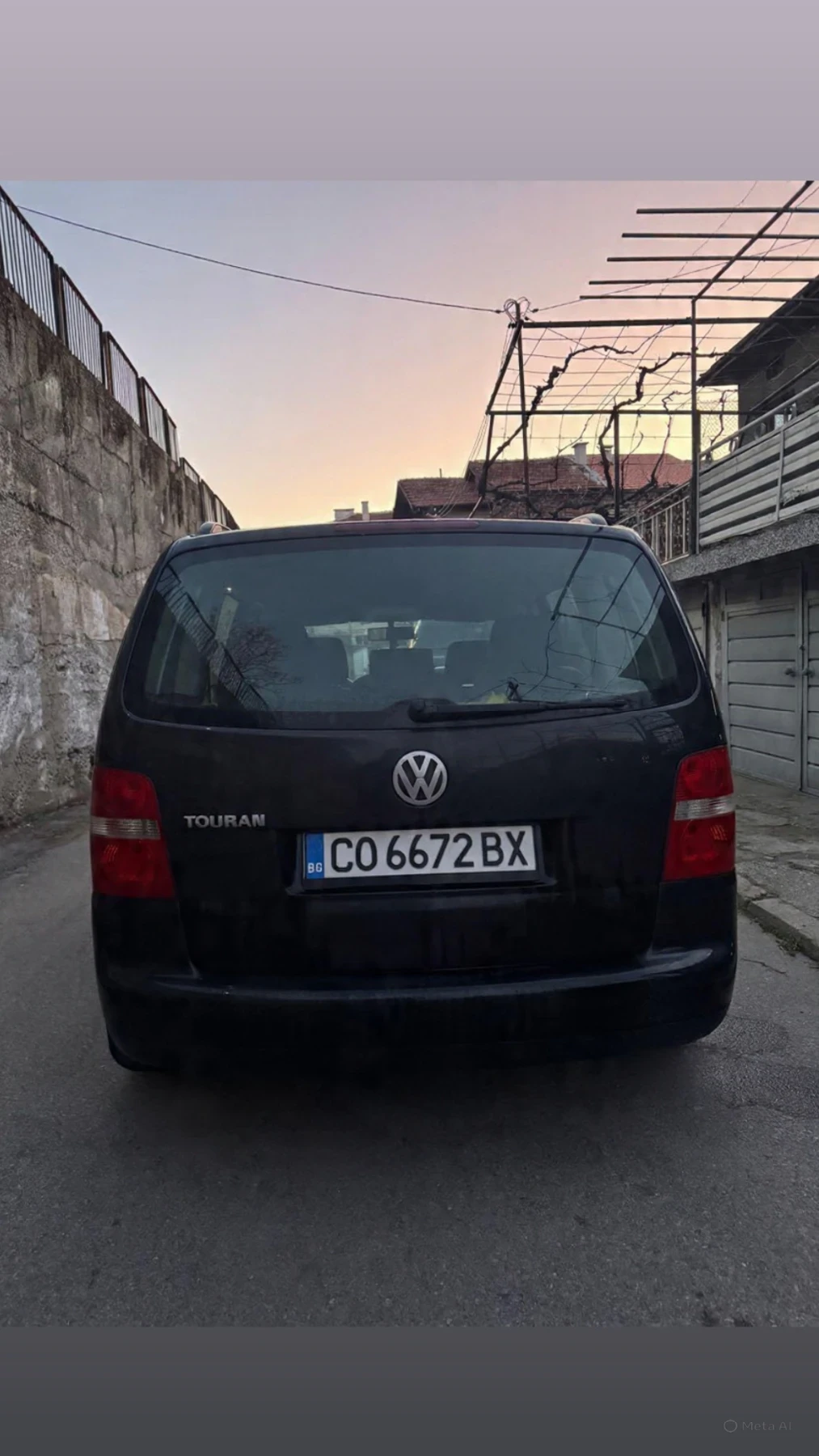 VW Touran 1.9TDI, снимка 4 - Автомобили и джипове - 53638528