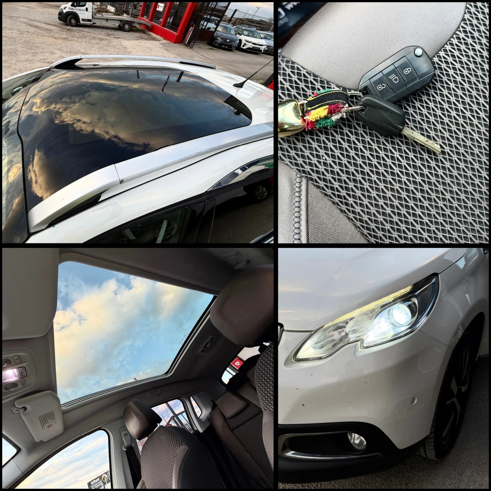 Peugeot 2008 Панорама, подгрев, нави, обслужен., снимка 14 - Автомобили и джипове - 54022300