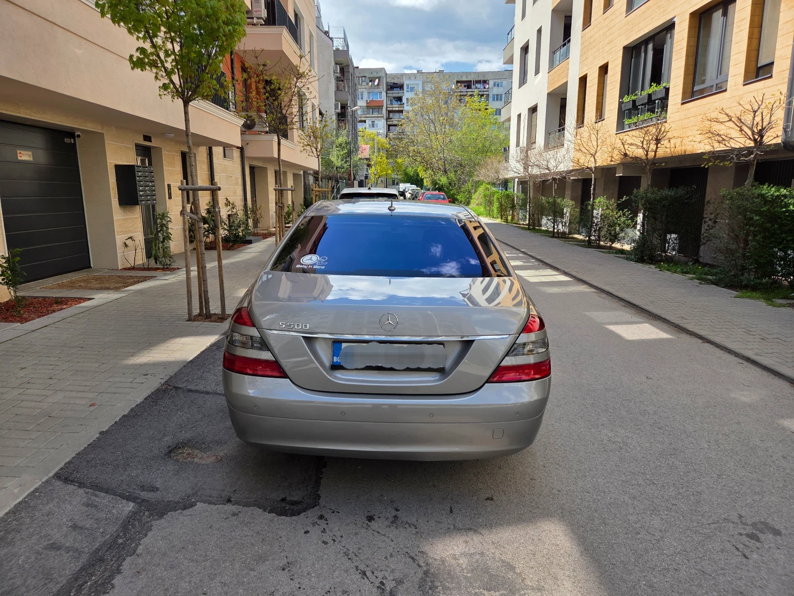 Mercedes-Benz S 500 Газ-Бензин, снимка 4 - Автомобили и джипове - 54098171