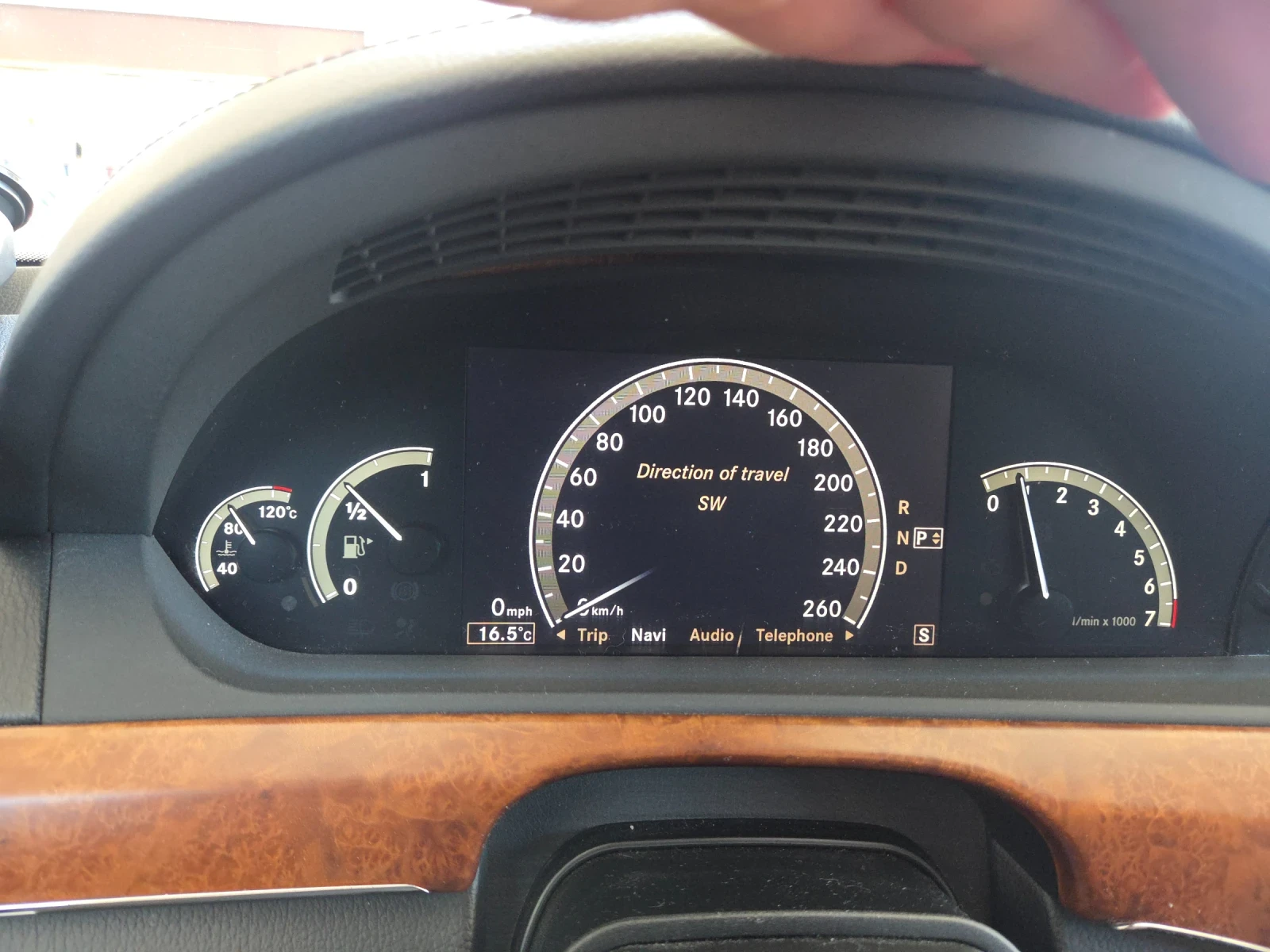 Mercedes-Benz S 500 Газ-Бензин, снимка 11 - Автомобили и джипове - 54098171