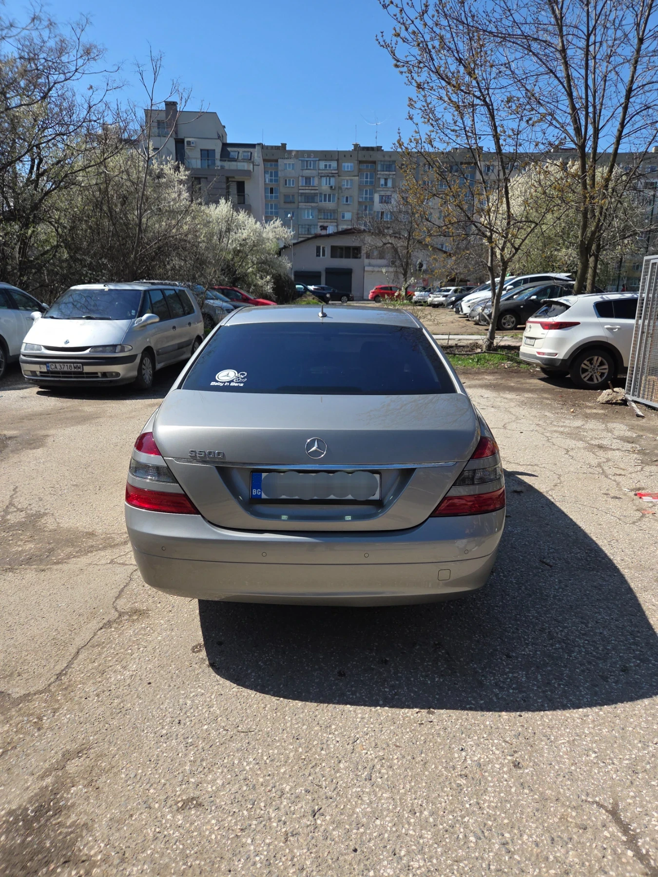 Mercedes-Benz S 500 Газ-Бензин, снимка 3 - Автомобили и джипове - 54098171