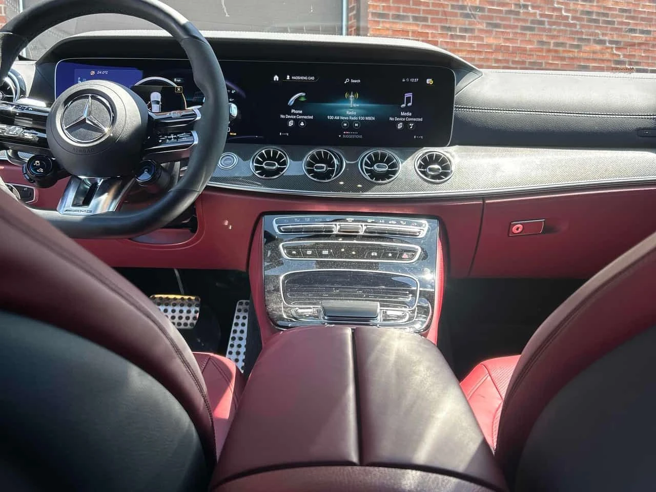 Mercedes-Benz CLS 53 AMG | DISTRONIC| 360| ЧЕРВЕН САЛОН| BURMESTER| CARFAX, снимка 9 - Автомобили и джипове - 54715756