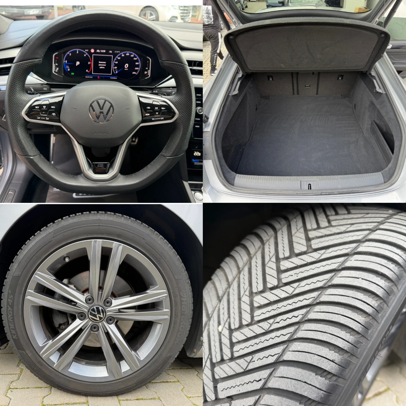 VW Arteon 2.0TDI#R-LINE#MATRIX#IQ-LIGHT#, снимка 14 - Автомобили и джипове - 54937650