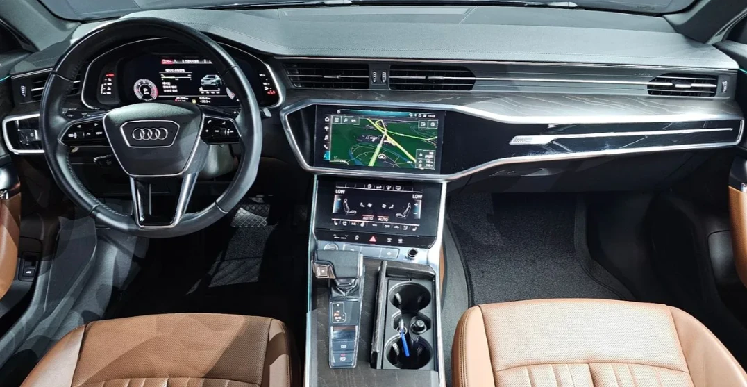 Audi A6 * 40TDI Premium* Масаж* Обдух* Pano* 360* HUD* , снимка 5 - Автомобили и джипове - 55615679