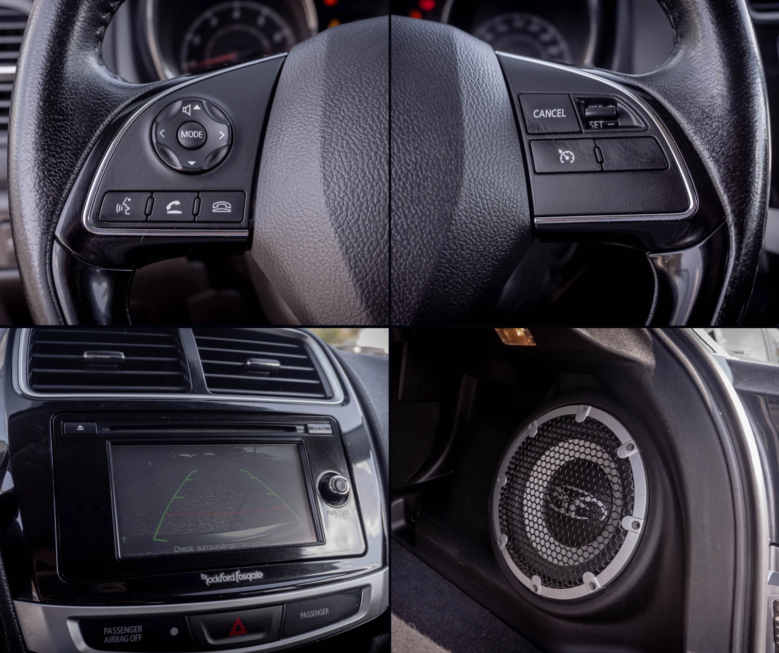 Mitsubishi ASX 1.6 бензин! ТОП! ПАНО! Rockford! Keyless! ГАРАНЦИЯ, снимка 13 - Автомобили и джипове - 55643913
