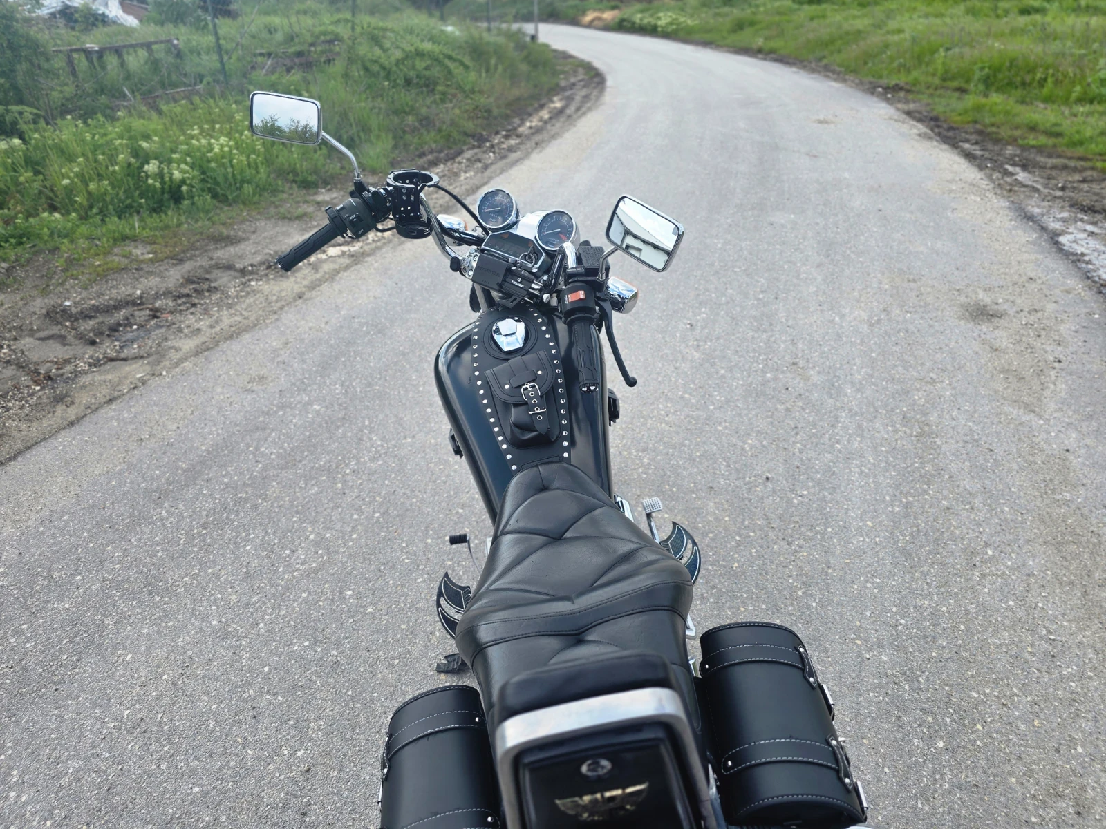 Honda Shadow, снимка 12 - Мотоциклети и мототехника - 54390599