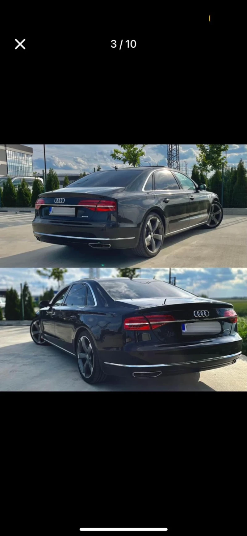 Audi A8, снимка 3 - Автомобили и джипове - 48084150