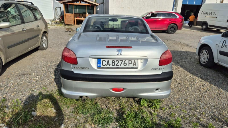 Peugeot 206 Кабриолет, снимка 4 - Автомобили и джипове - 53272356