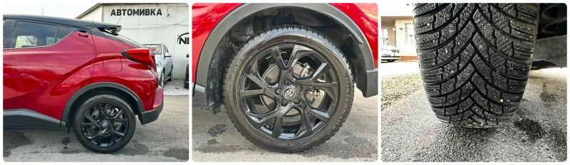Toyota C-HR 1.8HYBRID 122HP CAMERA EU6D-TEMP 120 000KM, снимка 16 - Автомобили и джипове - 52483595