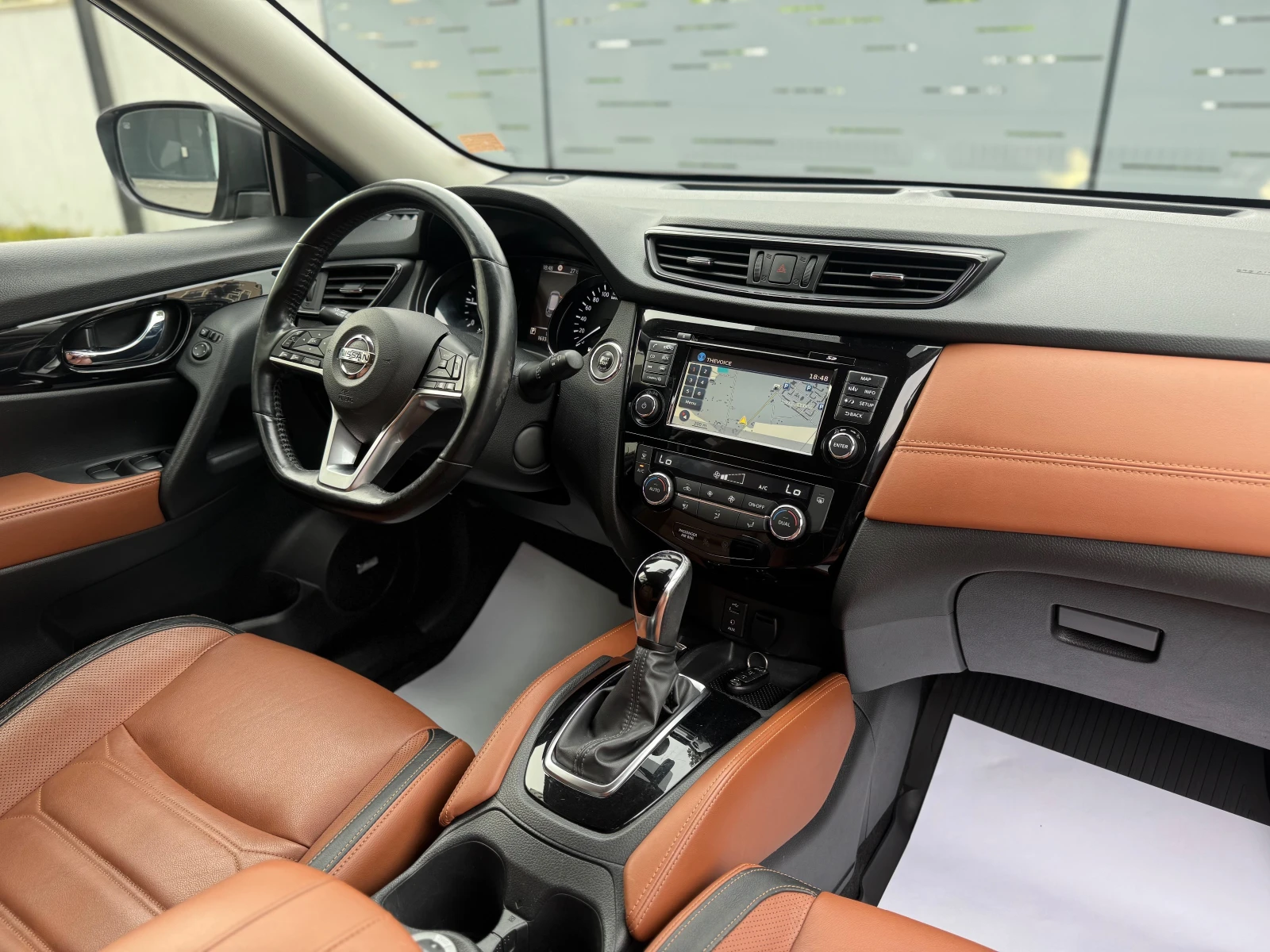 Nissan X-trail 2.0DCI 177 TEKNA KOJA NAVI 360 FULL  - изображение 9