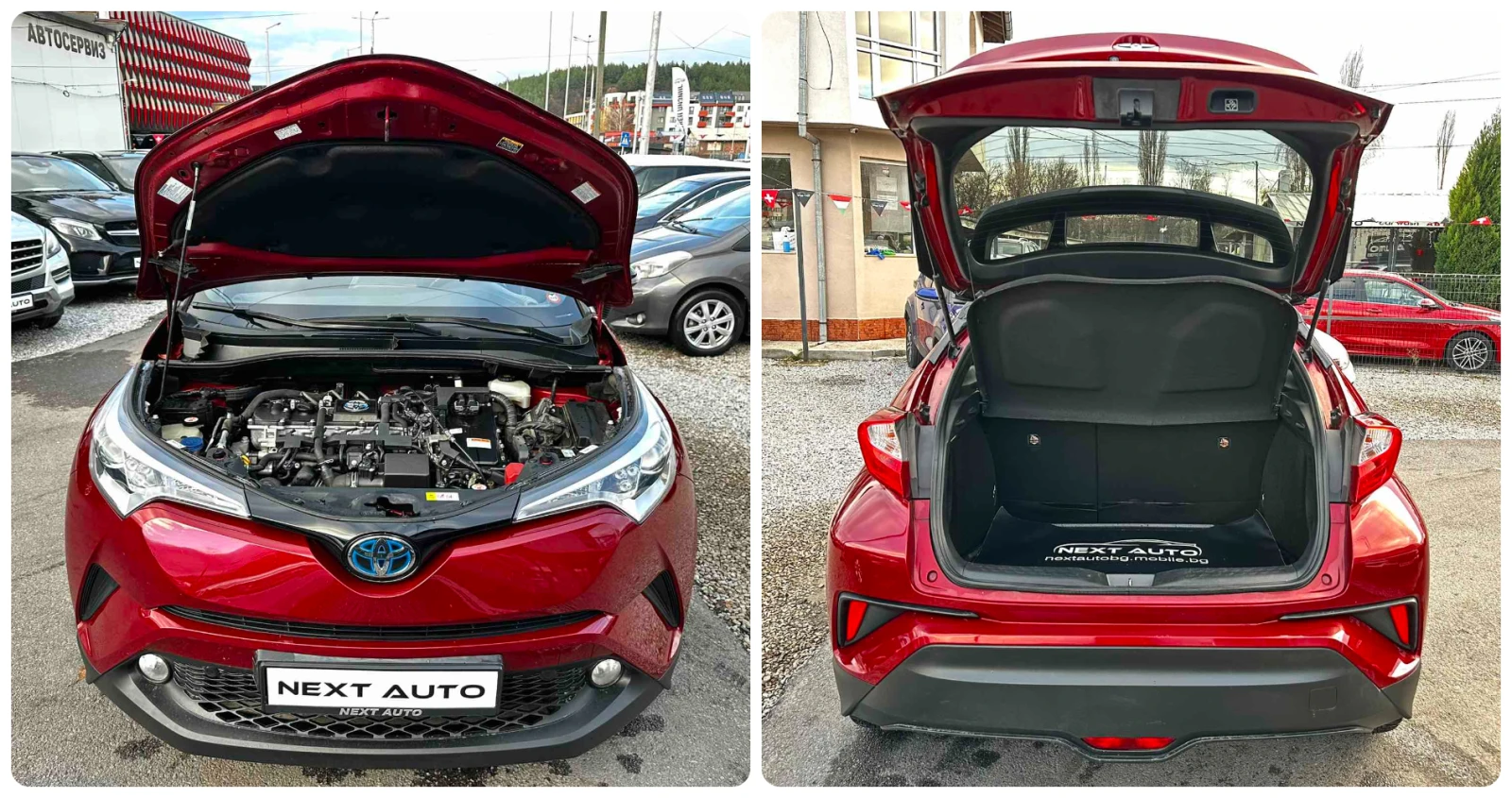 Toyota C-HR 1.8HYBRID 122HP CAMERA EU6D-TEMP 120 000KM | Mobile.bg   15