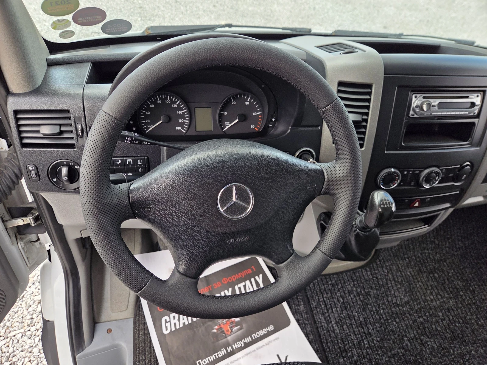 Mercedes-Benz Sprinter 319 CDI, Брезент, Падащ борд, Климатик, снимка 10 - Бусове и автобуси - 54740030