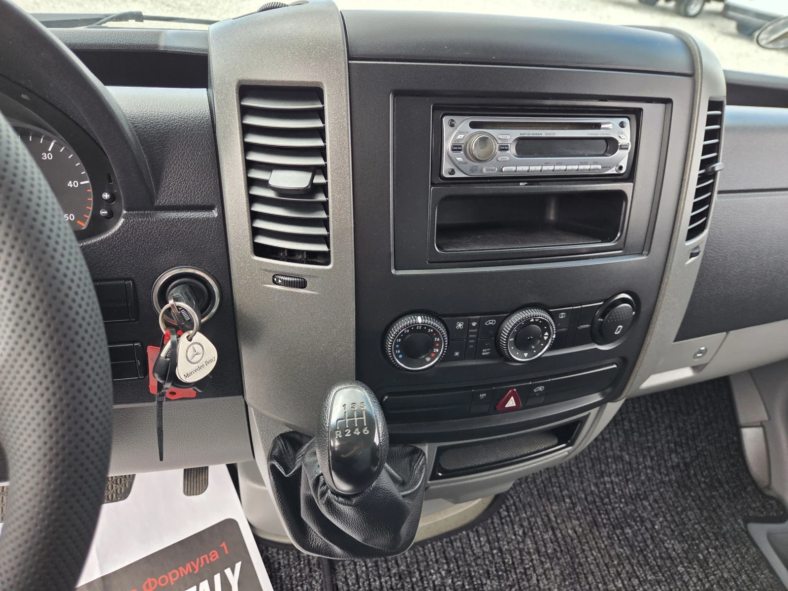 Mercedes-Benz Sprinter 319 CDI, Брезент, Падащ борд, Климатик, снимка 11 - Бусове и автобуси - 54740030