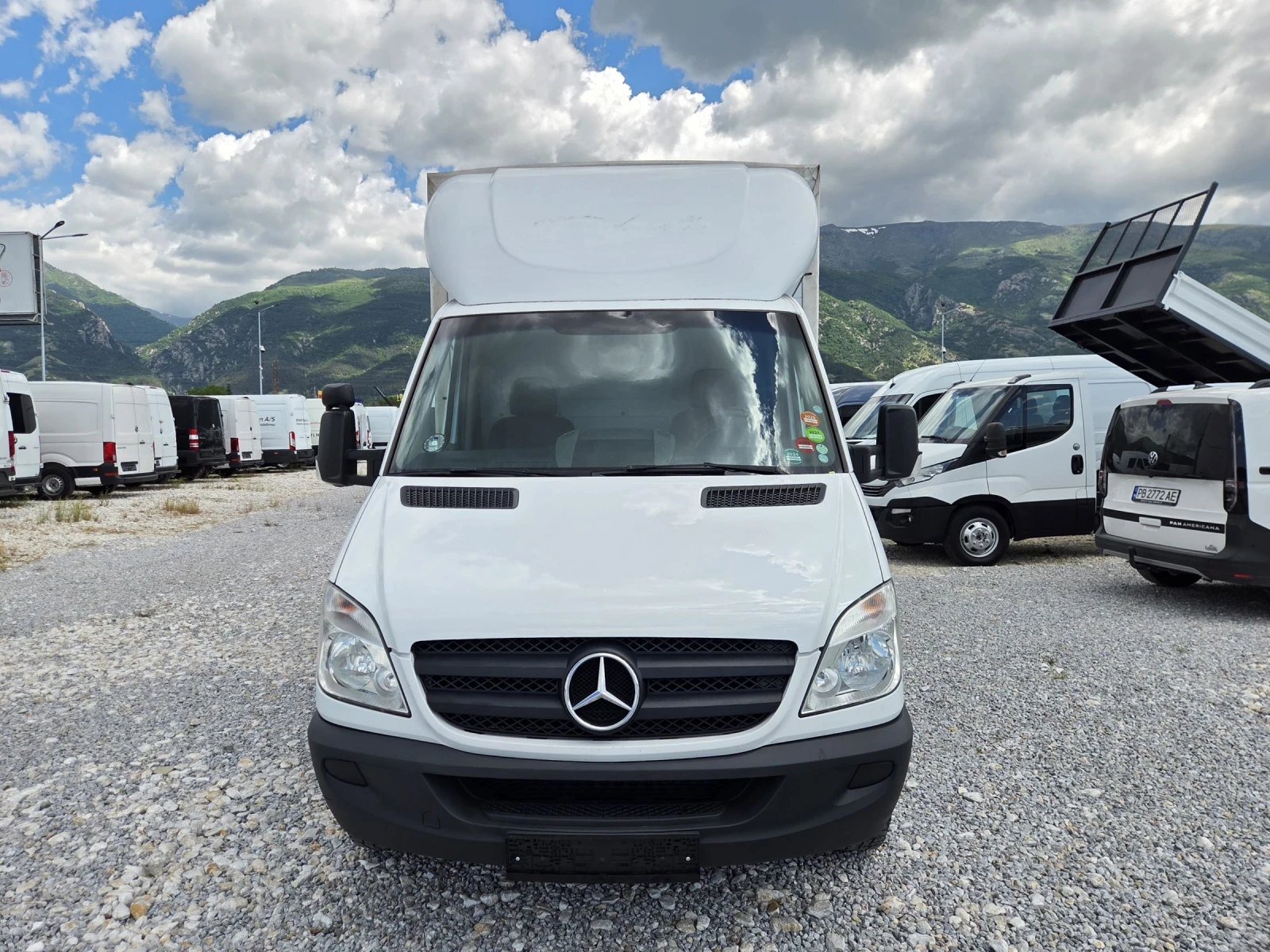 Mercedes-Benz Sprinter 319 CDI, Брезент, Падащ борд, Климатик, снимка 8 - Бусове и автобуси - 54740030