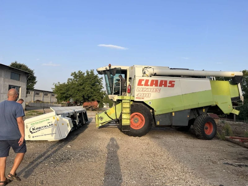 Комбайн Claas КОМБАЙН CLAAS LEXION 480 + Vario 750 , снимка 2 - Селскостопанска техника - 41793814