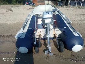 Надуваема лодка Honda Marine С бонус сонар Lowrance, снимка 4