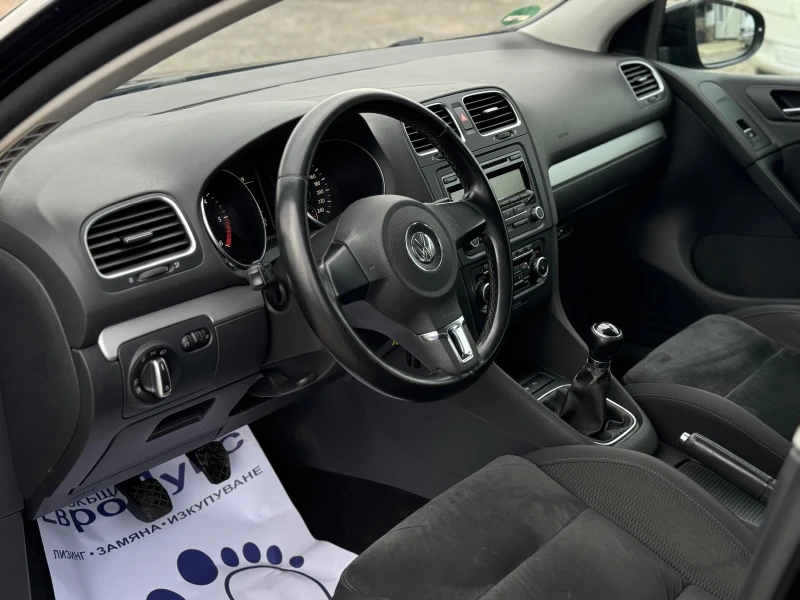 VW Golf 2.0TDI 110кс АЛКАНТАРА ПОДГРЕВ PARK ASSIST , снимка 10 - Автомобили и джипове - 47198275