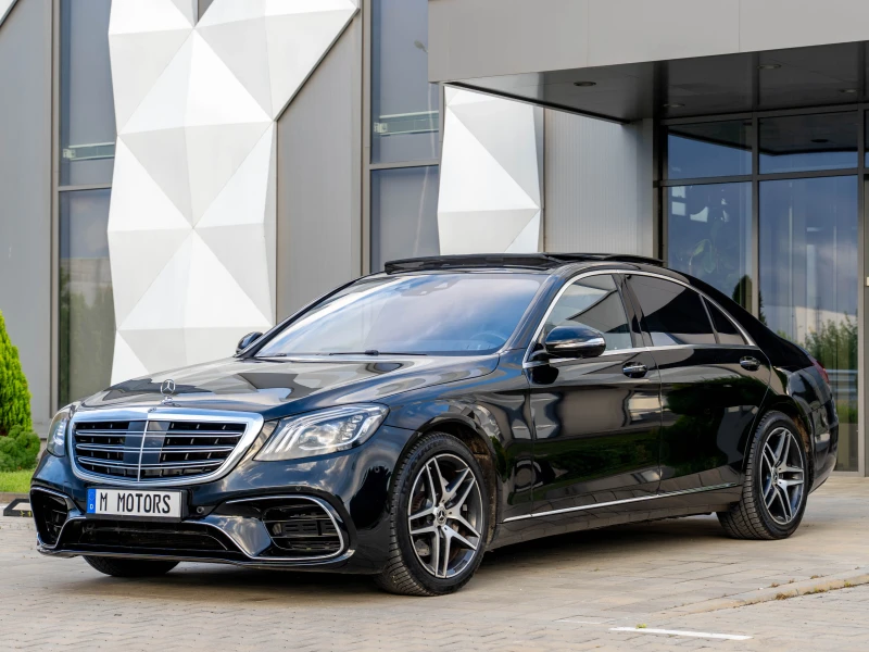 Mercedes-Benz S 350 Long/AMG/Burmster/Panorama/Distronic/3 TV, снимка 3 - Автомобили и джипове - 51537777