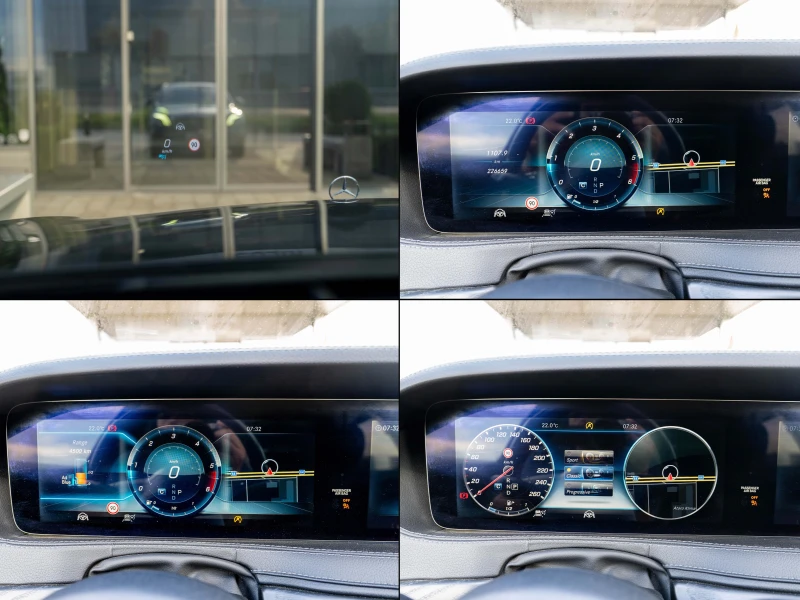 Mercedes-Benz S 350 Long/AMG/Burmster/Panorama/Distronic/3 TV, снимка 16 - Автомобили и джипове - 51537777