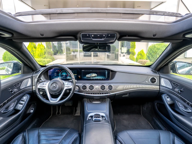 Mercedes-Benz S 350 Long/AMG/Burmster/Panorama/Distronic/3 TV, снимка 10 - Автомобили и джипове - 51537777