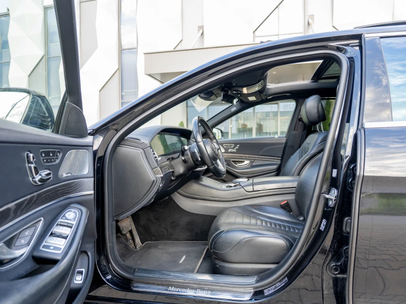 Mercedes-Benz S 350 Long/AMG/Burmster/Panorama/Distronic/3 TV, снимка 8 - Автомобили и джипове - 51537777