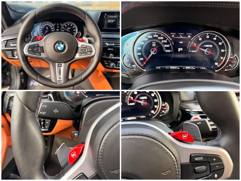BMW M5 COMPETITION= XDRIVE= CARBON PACK= BOWERS & WILKINS, снимка 15 - Автомобили и джипове - 52147130