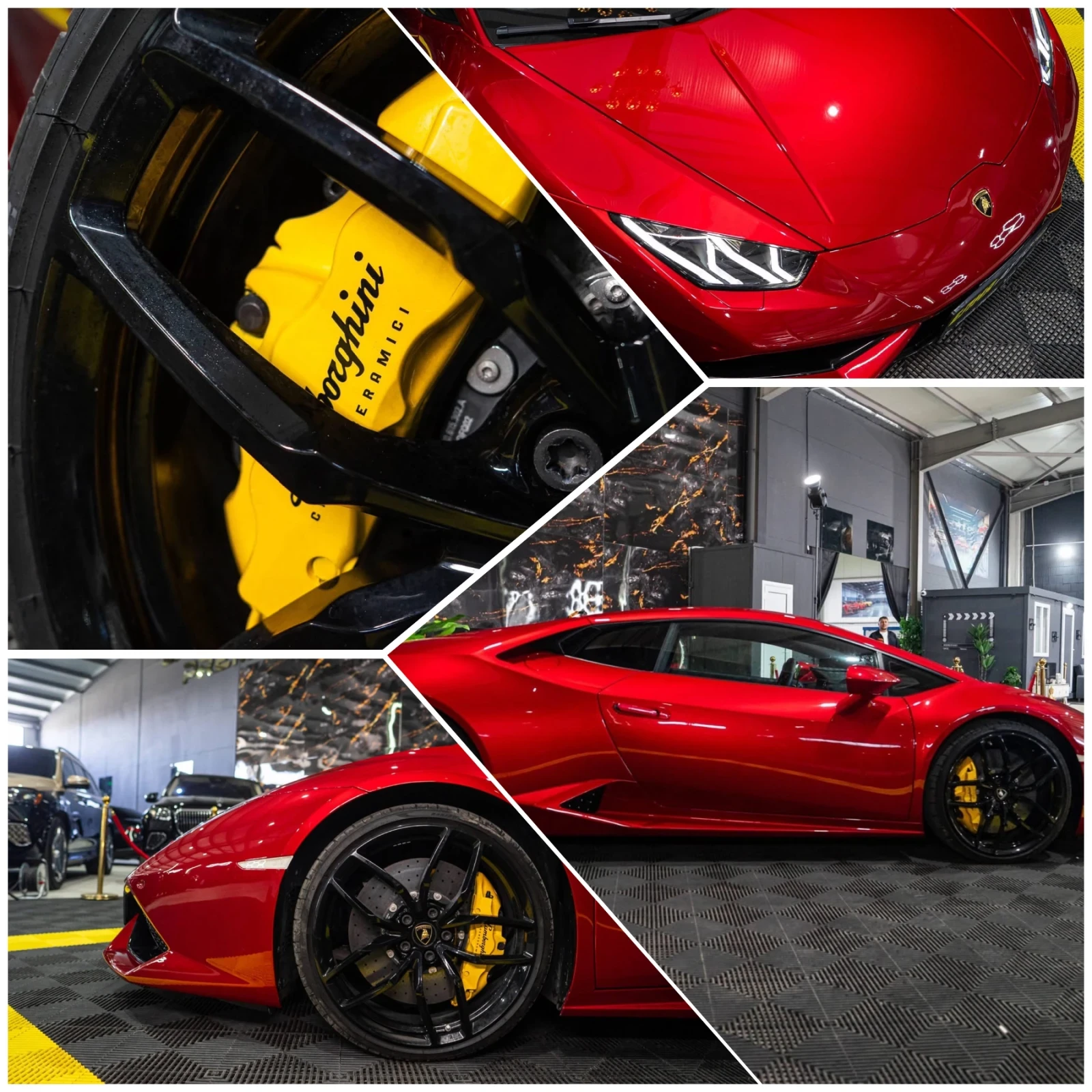 Lamborghini Huracan 5.2 V10 LIMITED EDITION CARBON CERAMIC ЛИЗИНГ 100%, снимка 17 - Автомобили и джипове - 53844164