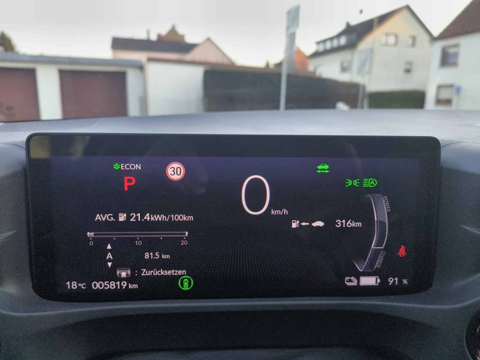 Honda e:Ny1 LEATHER/CAM/NAVI/180h, снимка 10 - Автомобили и джипове - 54070974