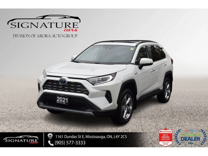 Toyota Rav4 HYBRID LIMITED * * CARFAX * * АВТО КРЕДИТ * * , снимка 7 - Автомобили и джипове - 52633702