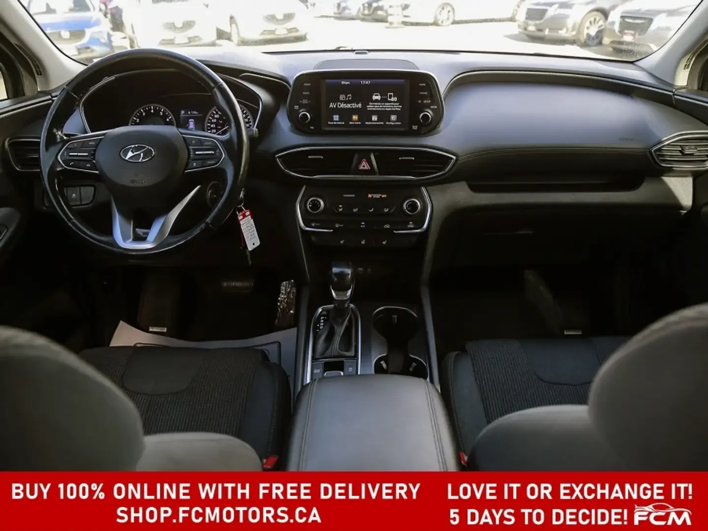 Hyundai Santa fe 2.4L* AWD* Крайна цена* Подарък нови гуми, снимка 8 - Автомобили и джипове - 55186510