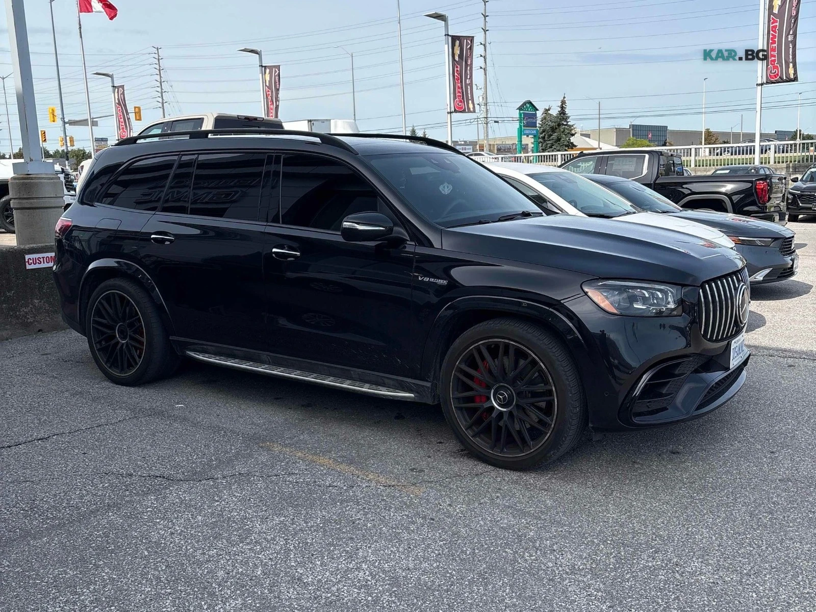 Mercedes-Benz GLS 63 AMG Цена до България & АвтоКредит, снимка 4 - Автомобили и джипове - 56140174