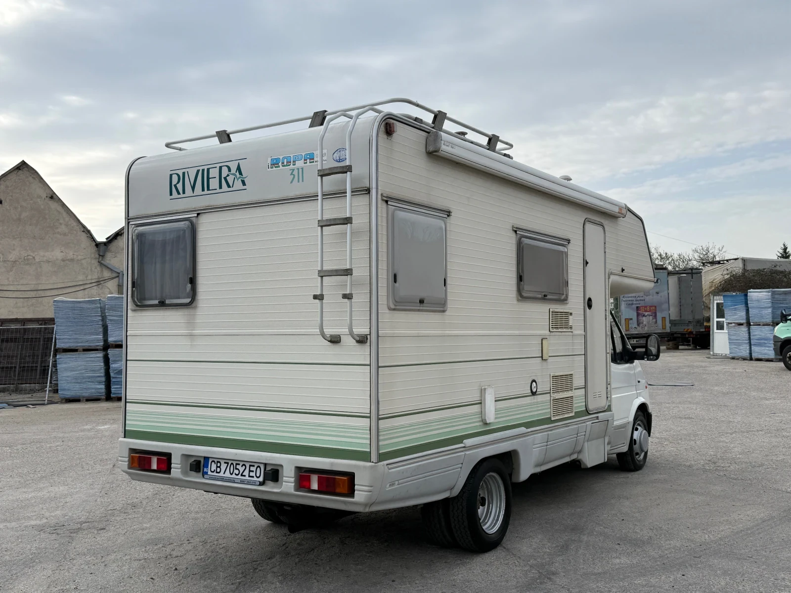 Кемпер Ford TRANSIT 2.5TURBO D RIVIERA 79000KM!!!, снимка 4 - Каравани и кемпери - 54195956