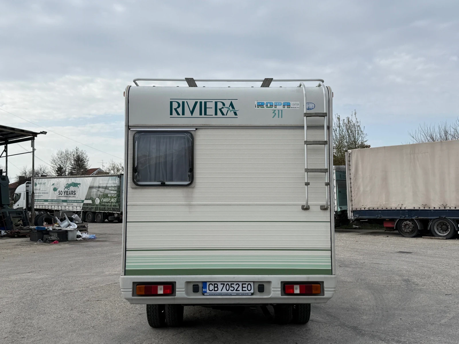 Кемпер Ford TRANSIT 2.5TURBO D RIVIERA 79000KM!!!, снимка 5 - Каравани и кемпери - 54195956