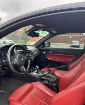 BMW 235 М * RWD * H&K * ЧЕРВЕН ИНТЕРИОР * CARFAX * , снимка 6