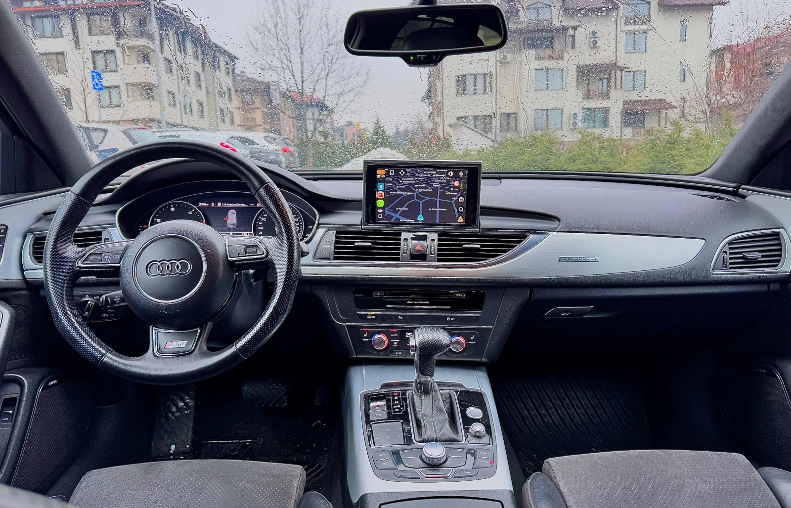 Audi A6 3.0, 245 hp, 3хS Line, LED, Въздух, Камери - изображение 5