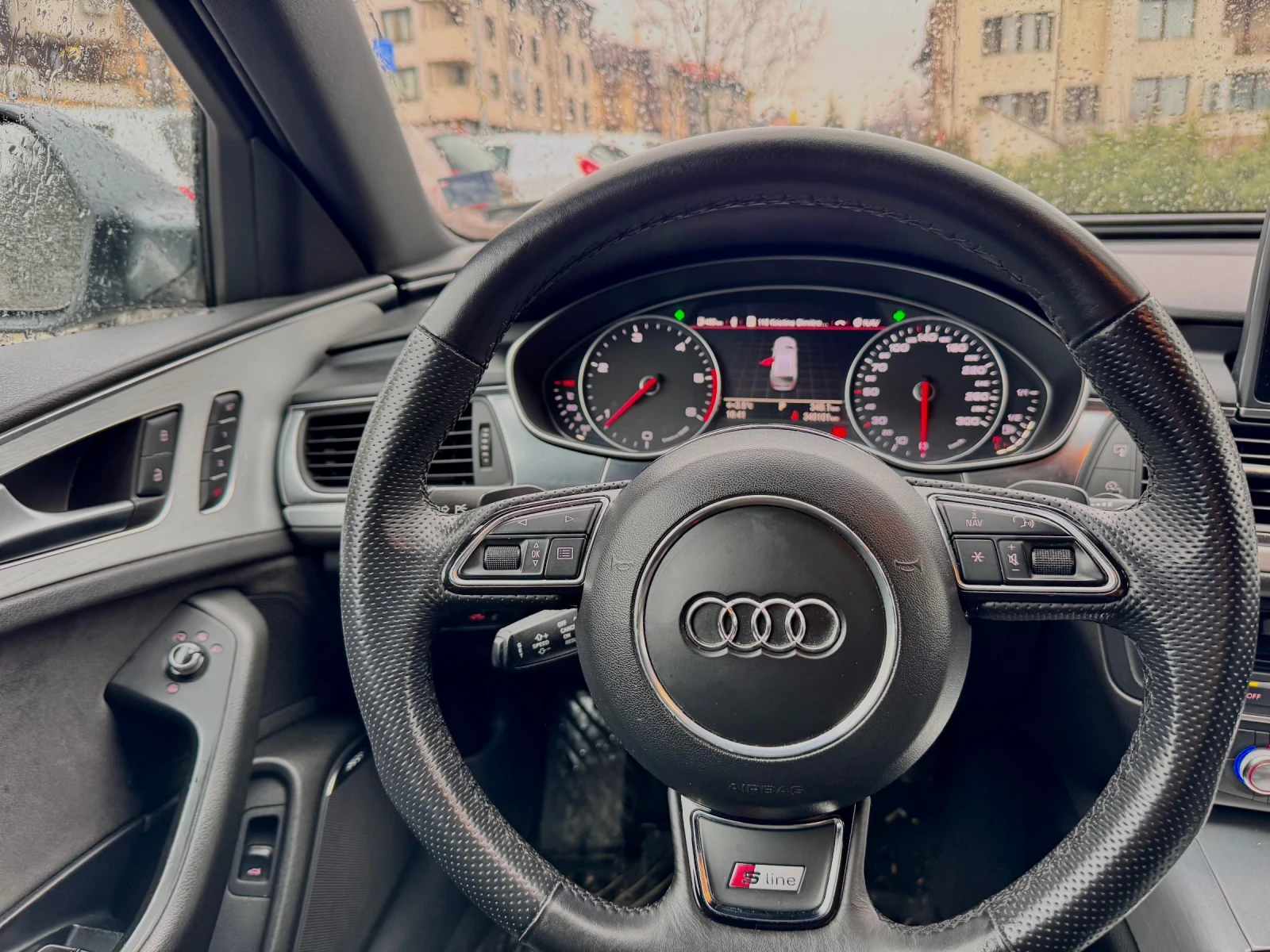 Audi A6 3.0, 245 hp, 3хS Line, LED, Въздух, Камери - изображение 9