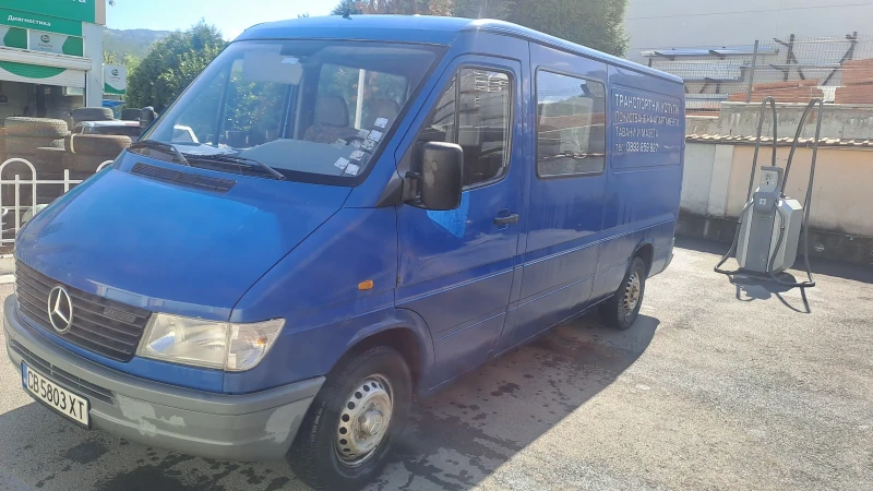 Mercedes-Benz Sprinter 208 2.8 КАПАРИРАН!, снимка 1 - Бусове и автобуси - 47364196