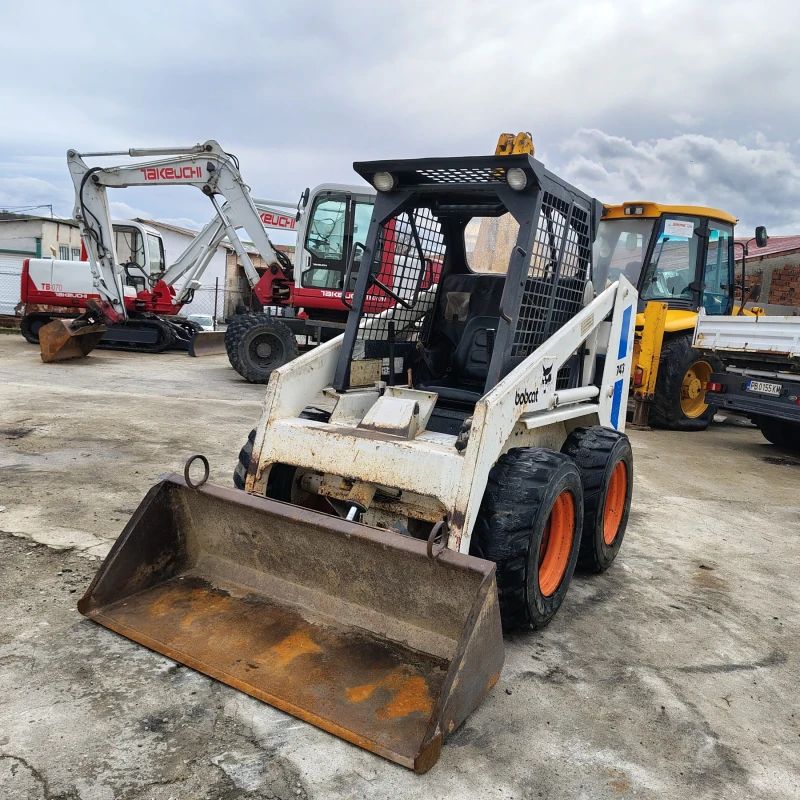 Мини челни товарачи Bobcat 743, снимка 5 - Индустриална техника - 53401528