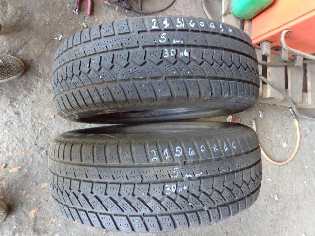 Гуми Зимни 215/60R16, снимка 3 - Гуми и джанти - 18673659