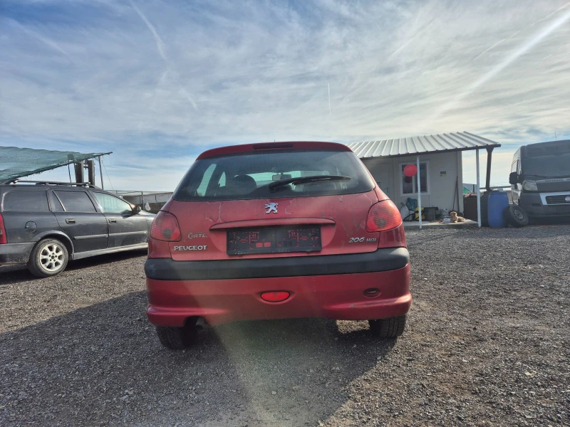 Peugeot 206 1.4 HDI, снимка 6 - Автомобили и джипове - 48991460