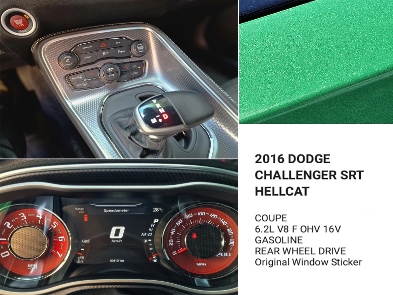 Dodge Challenger SRT HELLCAT 6.2, снимка 17 - Автомобили и джипове - 50215271