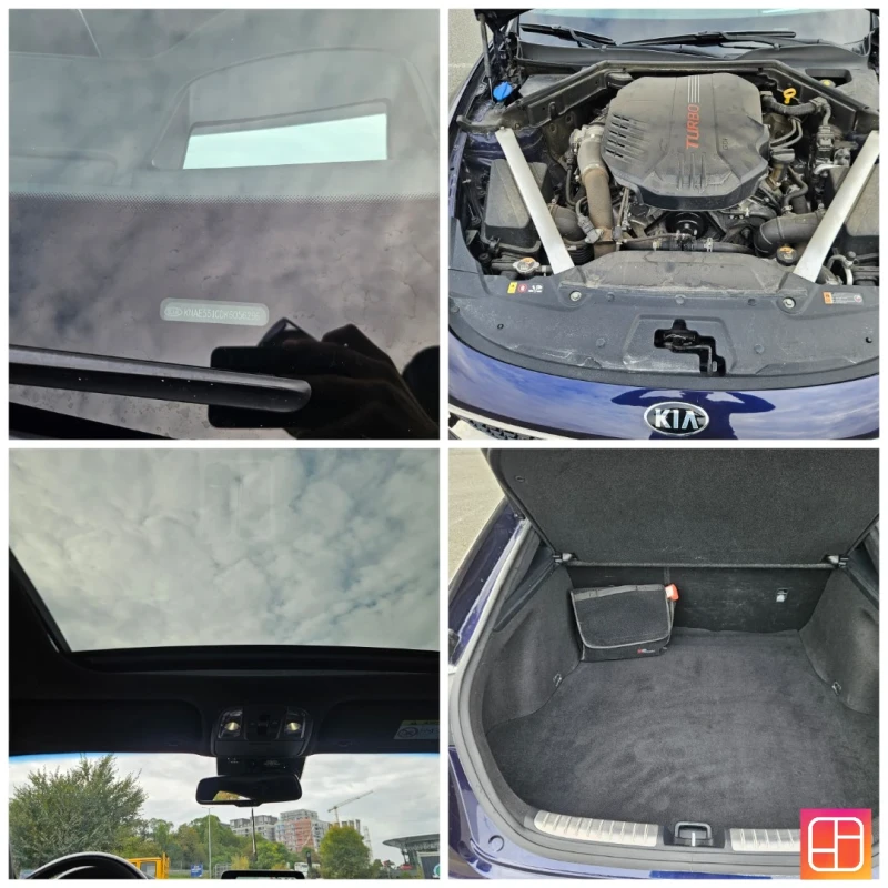 Kia Stinger GT 3.3 BiTurbo AWD, снимка 14 - Автомобили и джипове - 52487333