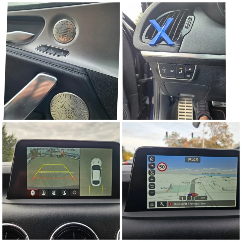 Kia Stinger GT 3.3 BiTurbo AWD, снимка 16 - Автомобили и джипове - 52487333