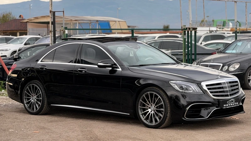Mercedes-Benz S 350 d= 63 AMG= 4MATIC= FACELIFT= DISTRONIC= 360* CAMER, снимка 3 - Автомобили и джипове - 52466463