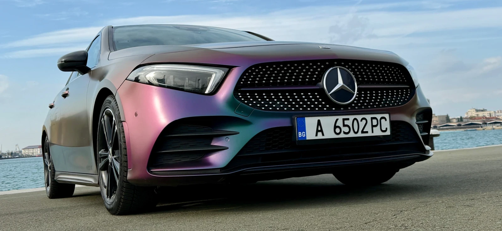 Mercedes-Benz A 200 AMG ръчка